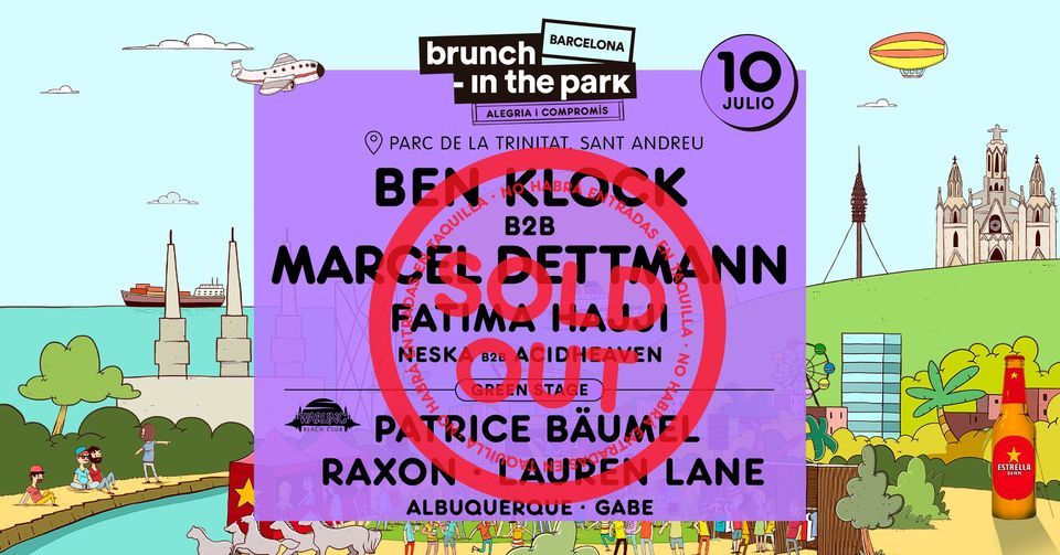 Brunch-In the Park #2: Ben Klock B2B Marcel Dettman, Fatima Hajji, Neska B2B Acidheaven y m\u00e1s