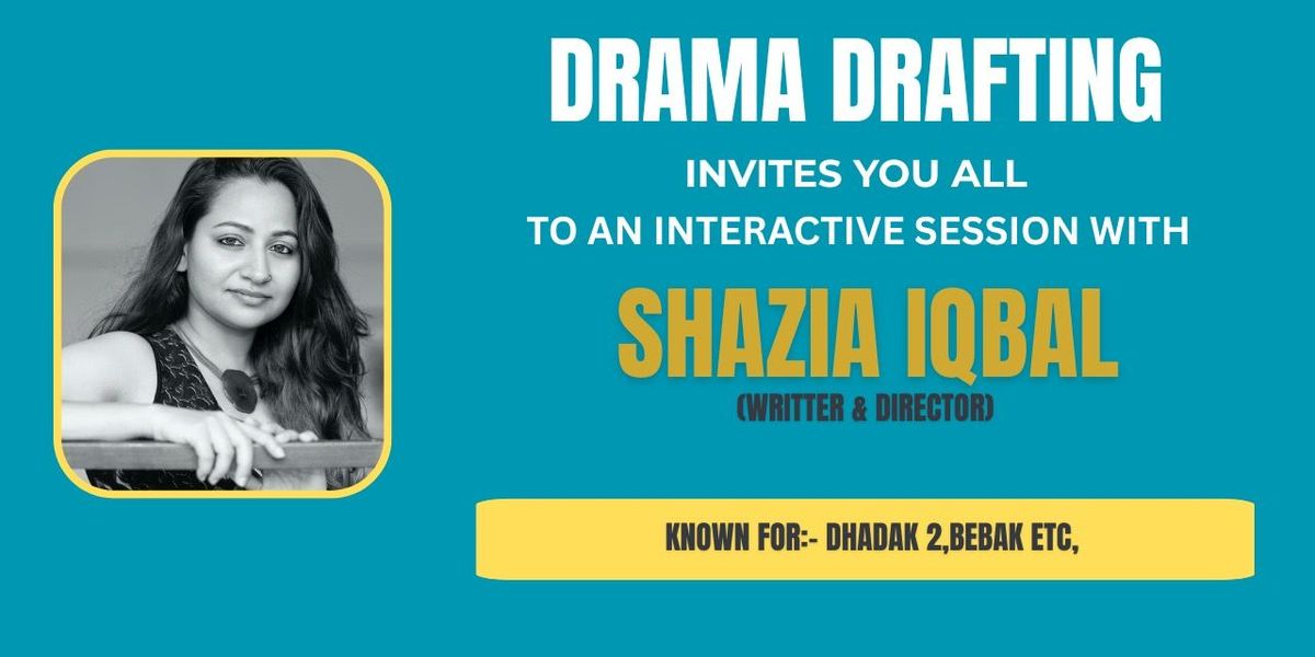 Interactive session with Shazia Iqbal