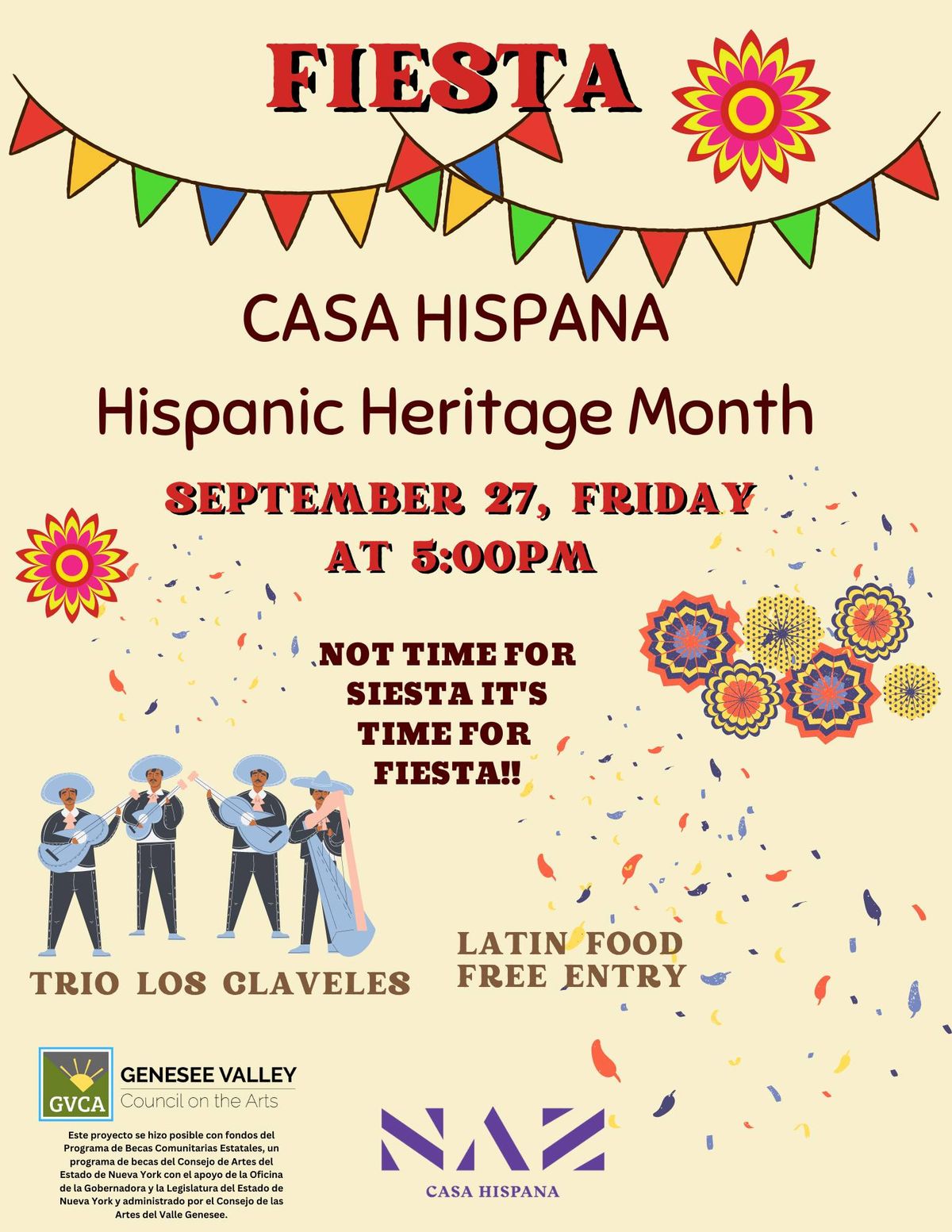 Hispanic Heritage Month Celebration!