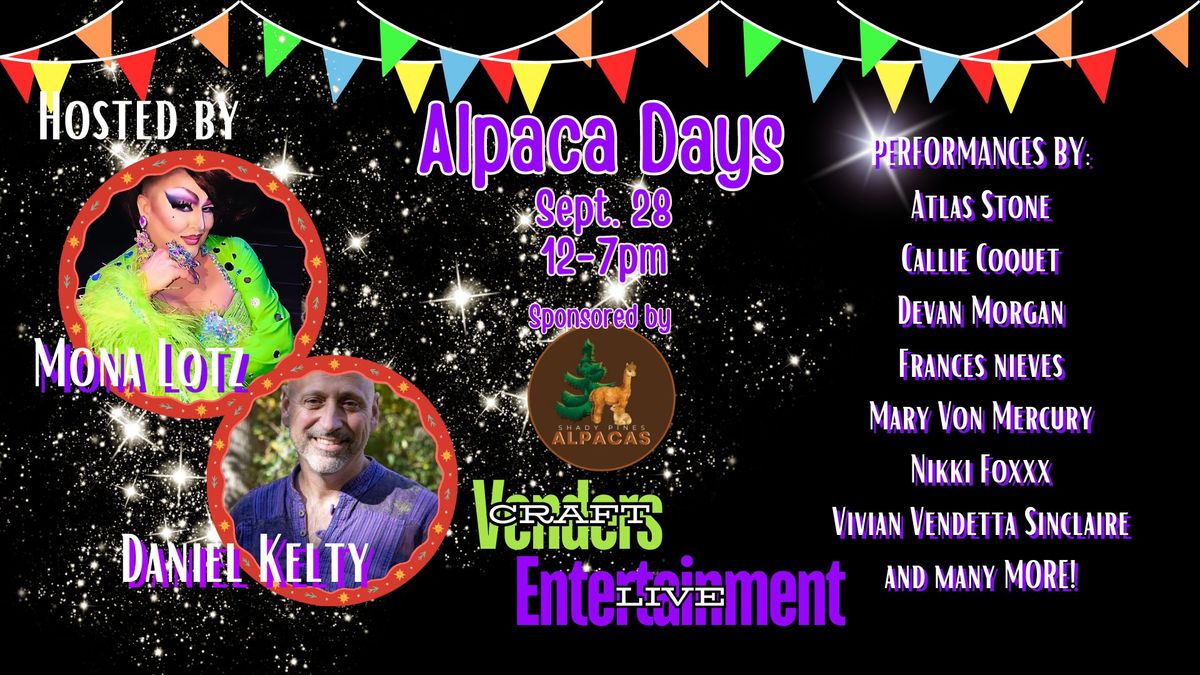 Alpaca Days at Shady Pines