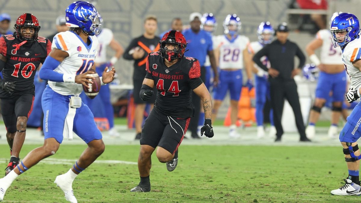 San Diego State Aztecs at Boise State Broncos Football