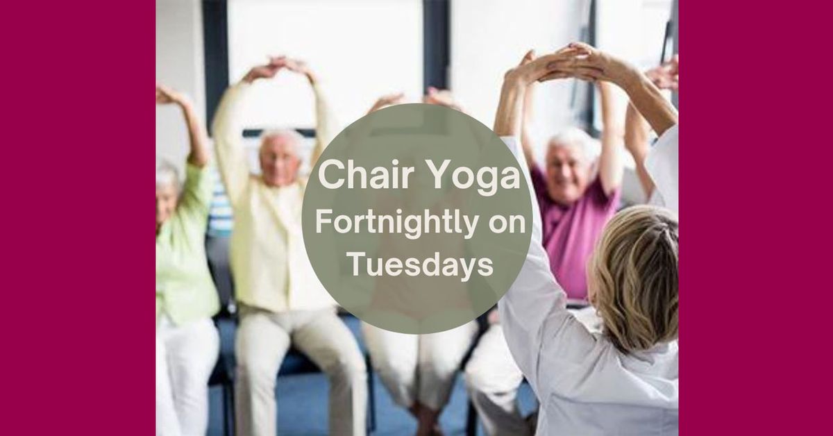 Chair Yoga (Fortnightly Tuesday daytime class HX1 2AZ)