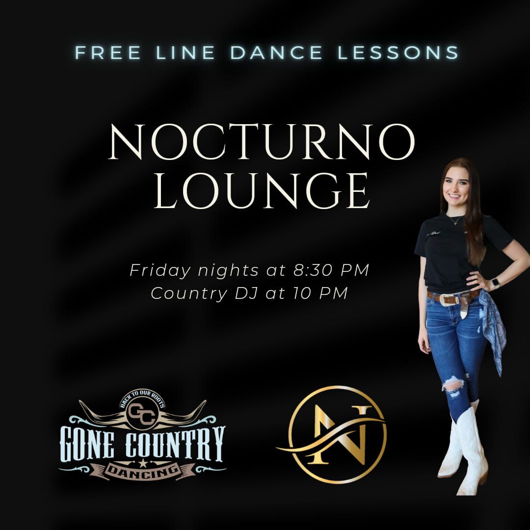 Line Dance Lessons at Nocturno Lounge