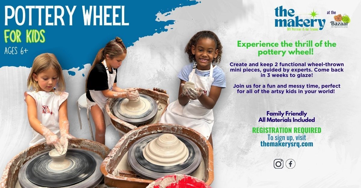 Pottery Wheel for Kids!