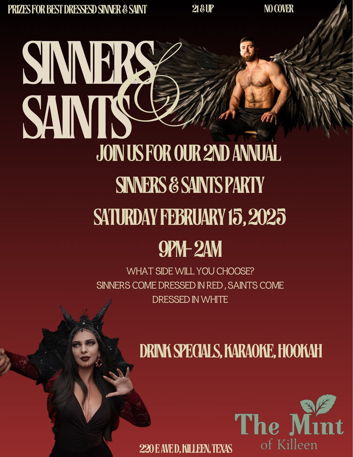 2nd Annual Sinners and Saints Party