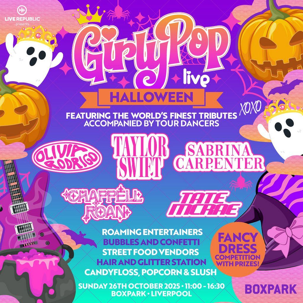 GirlyPop Live Halloween | Boxpark, Liverpool