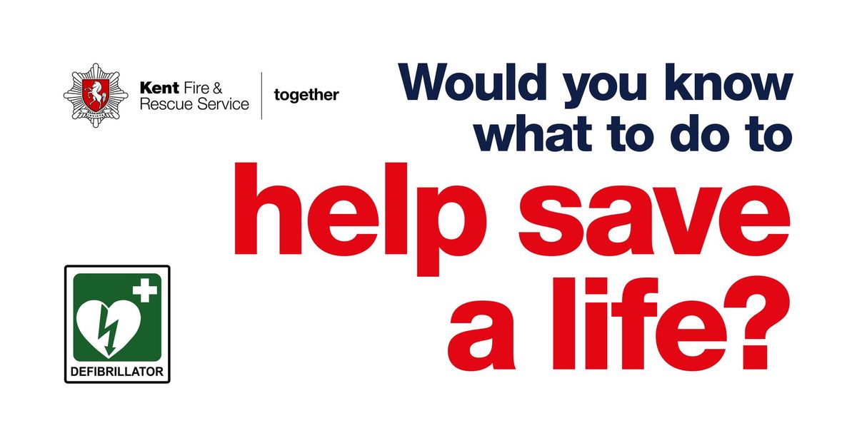 CPR and Defibrillator Sessions - Tunbridge Wells Fire Station