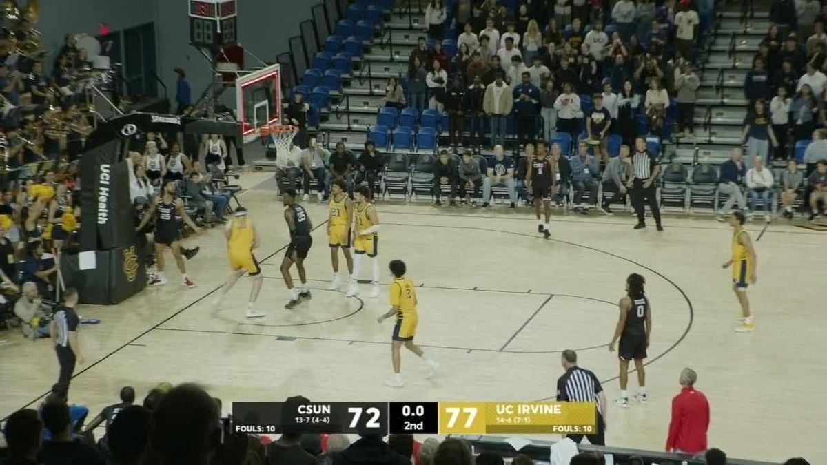 Cal State Northridge Matadors at UC Irvine Anteaters Mens Basketball