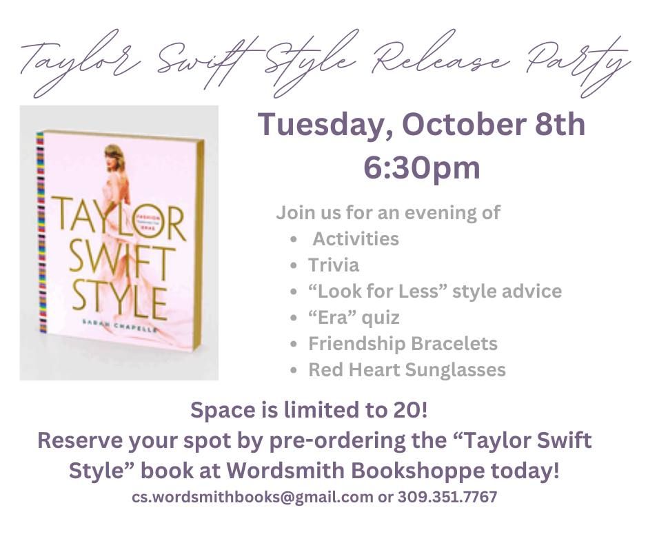 Taylor Swift Style Release Party