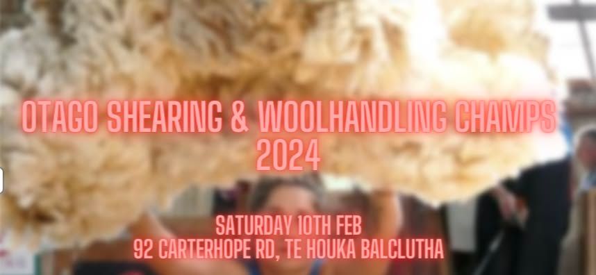 Otago Shearing & Woolhandling Committee Event