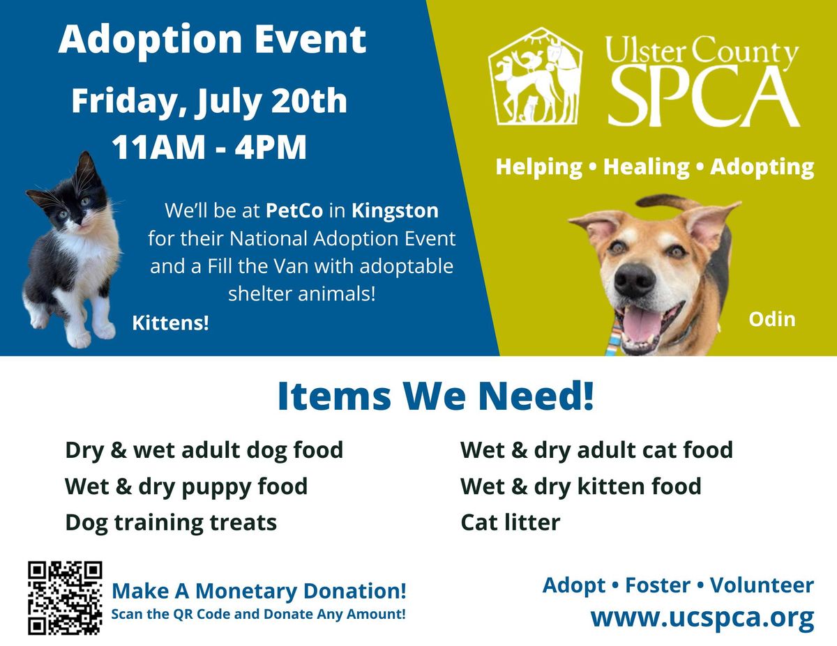 National PetCo Adoption Event