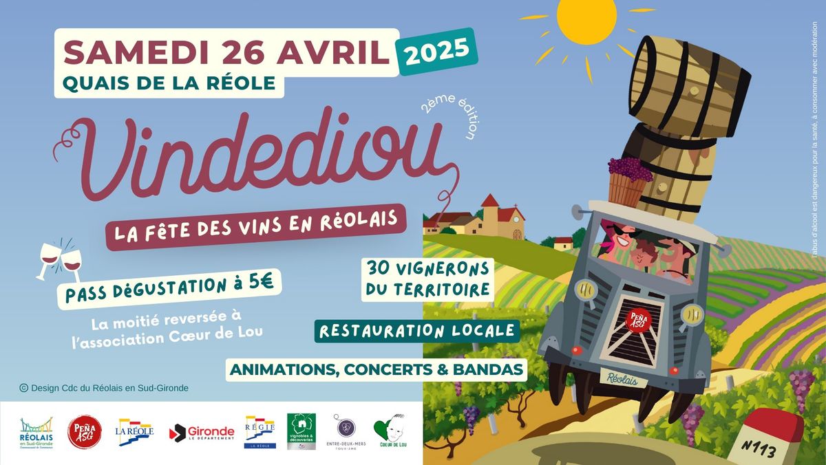 Vindediou 2025 - La F\u00eate des vins en R\u00e9olais