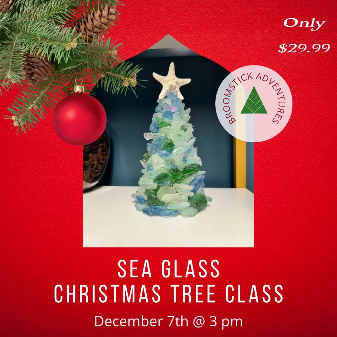 Sea Glass Christmas Tree