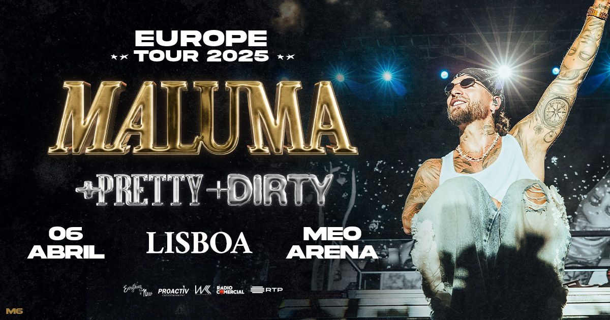 Maluma en Lisboa 2025 - Tickets Oficiales