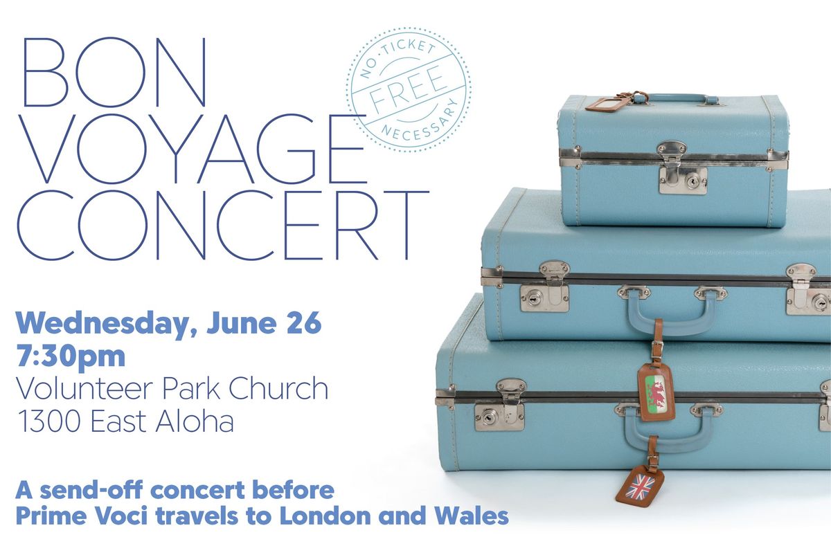 Prime Voci Bon Voyage Recital