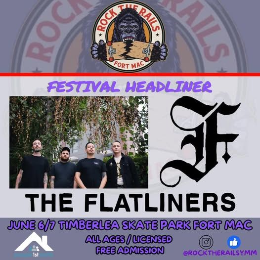 Rock The Rails 2025 featuring The Flatliners & more