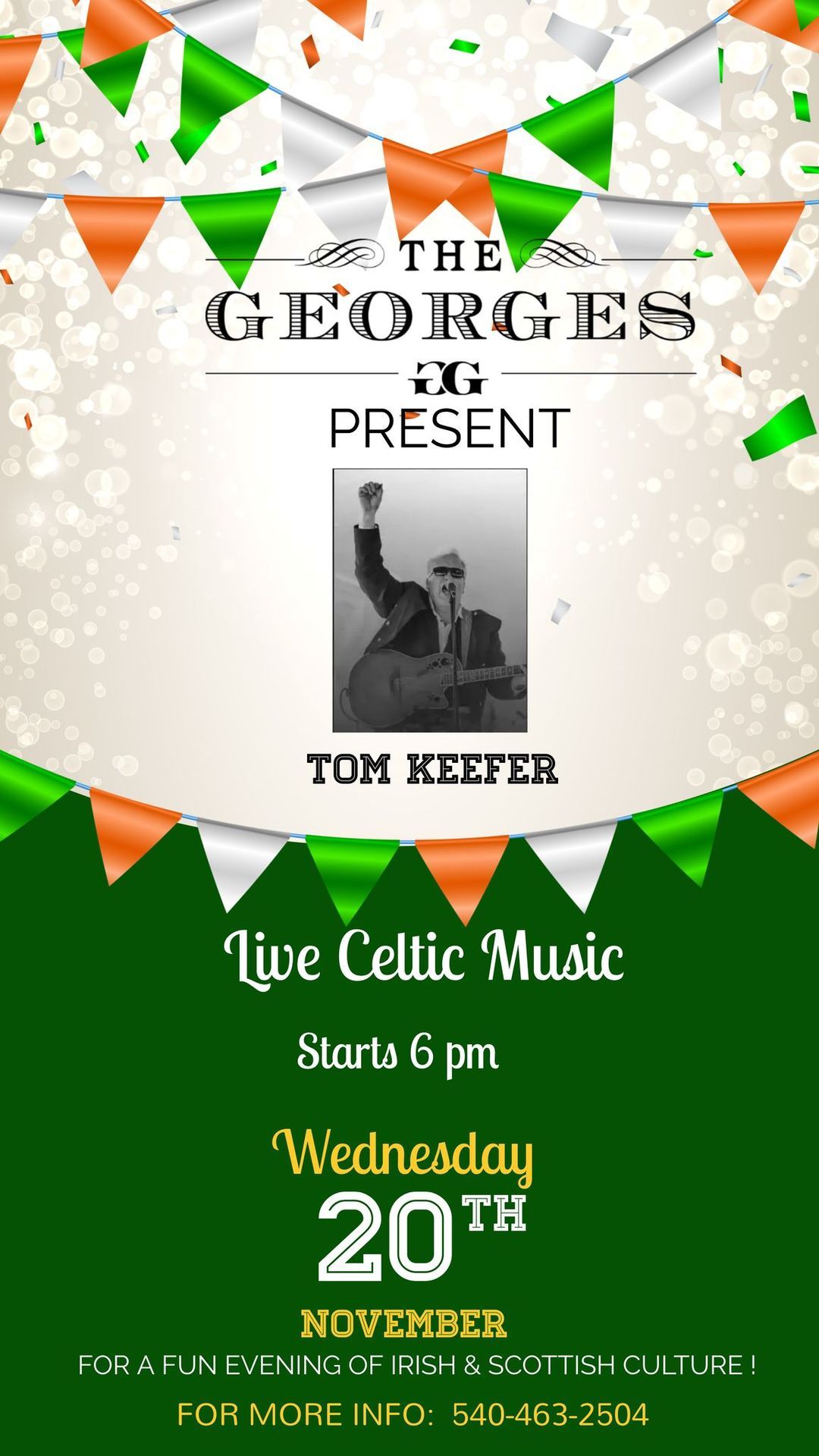 Tom Keefer LIVE at TAPS 