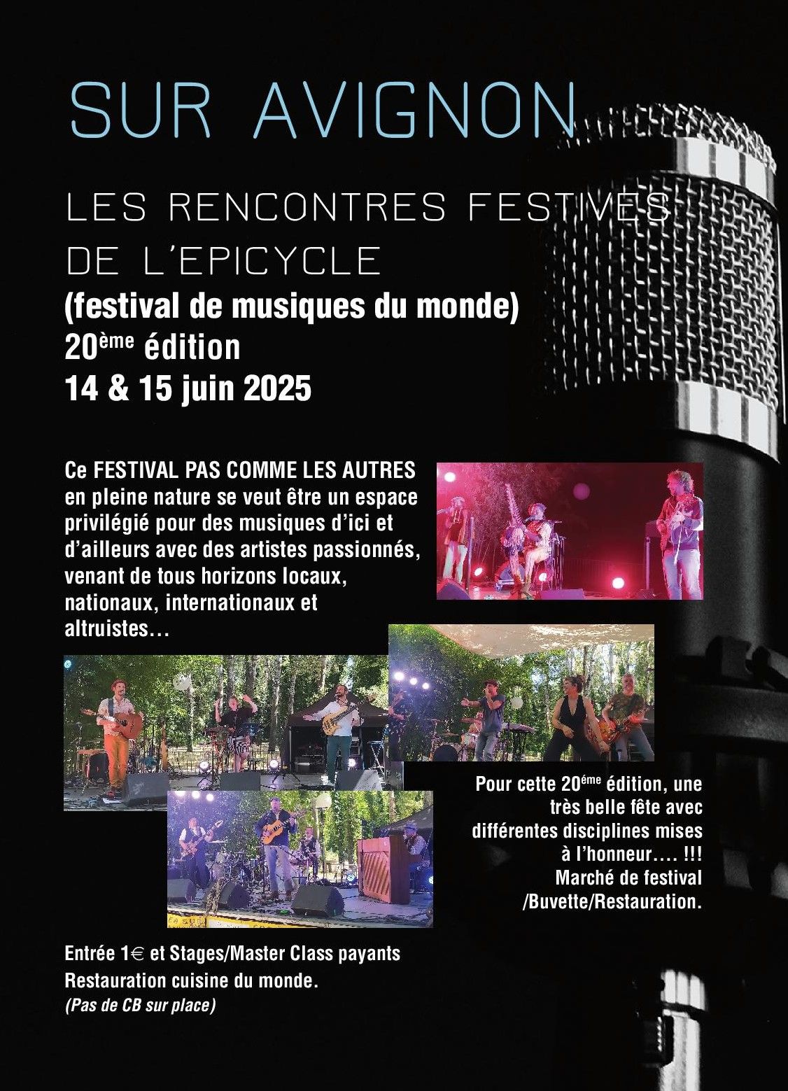 Les Rencontres Festives de l'Epicycle 2025