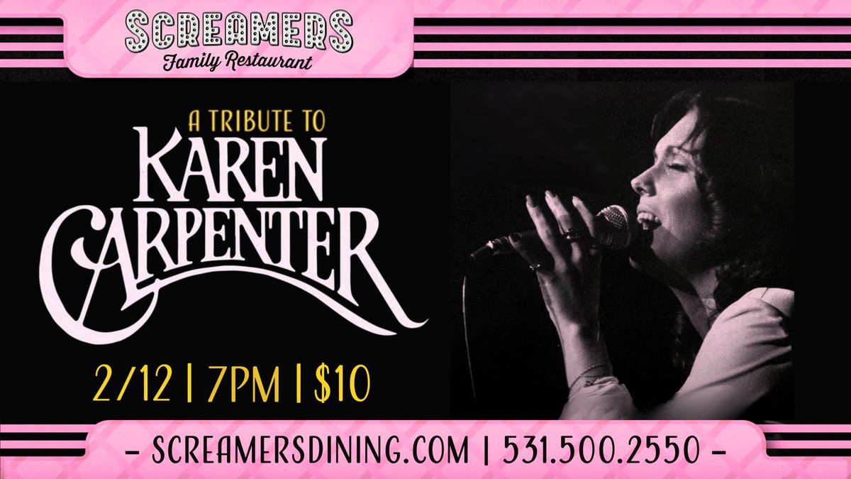 Close to You: A Tribute to Karen Carpenter!