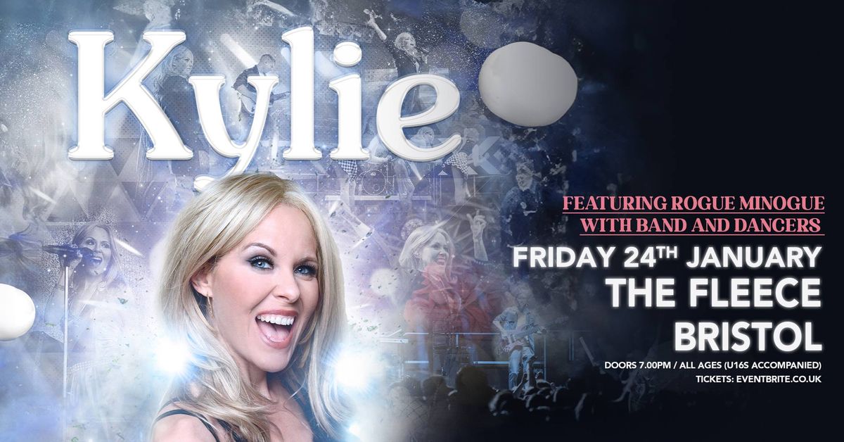 Rogue Minogue - a tribute to Kylie (plus band and dancers) at The Fleece, Bristol 24\/01\/25