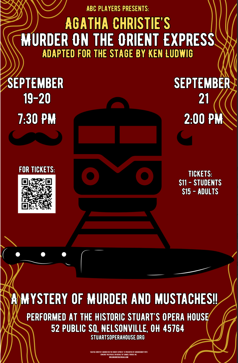 Agatha Christie's Murder on the Orient Express at Gates-Abegglen Theatre