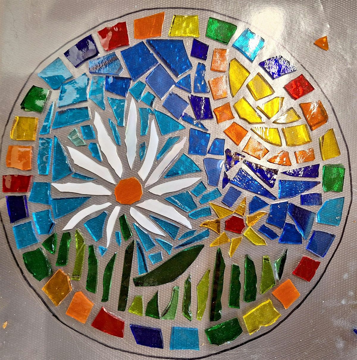 Stained Glass Stepping Stone Workshop