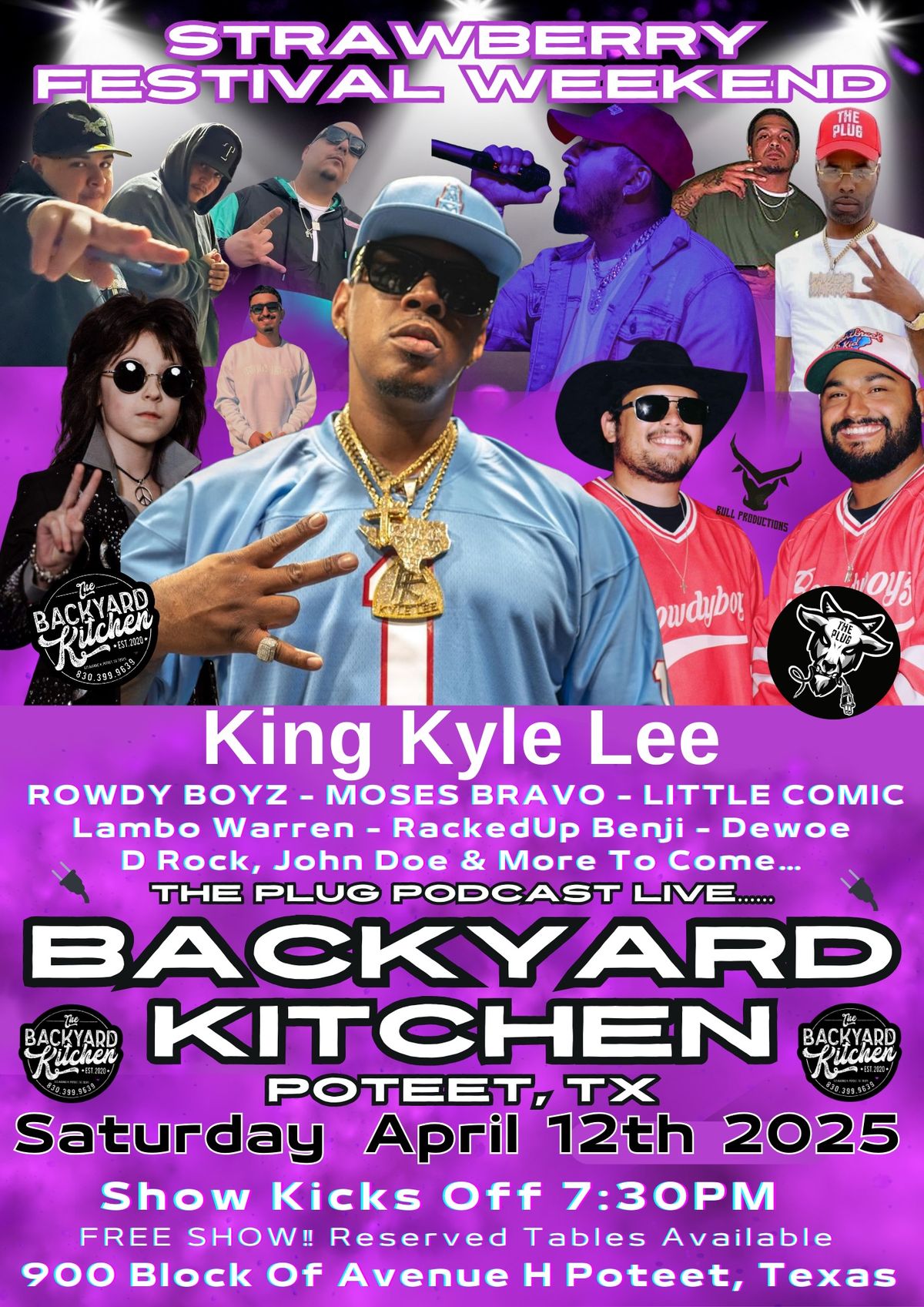 King Kyle Lee Live Strawberry Festival Weekend At Backyard