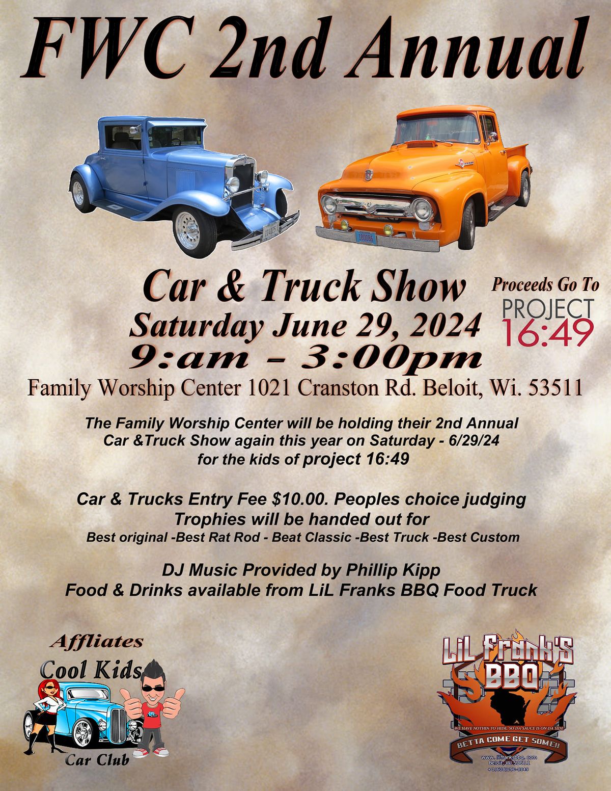 FWC 2nd annual car and truck show
