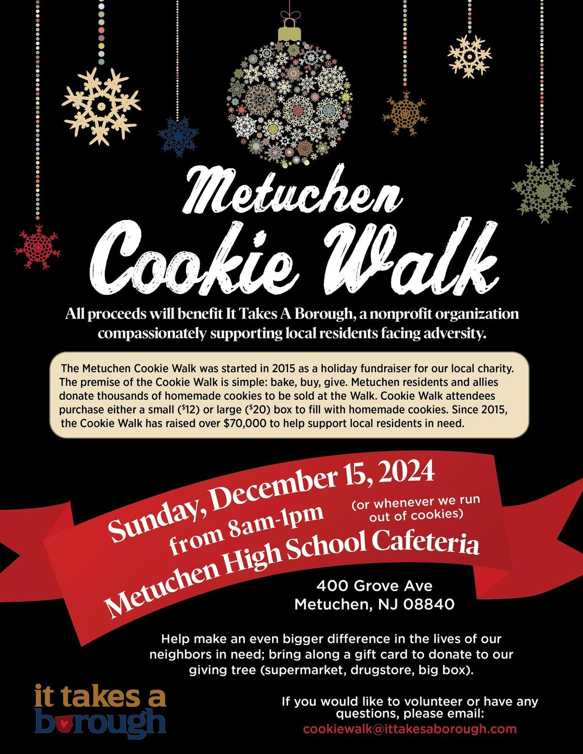 2024 Metuchen Cookie Walk