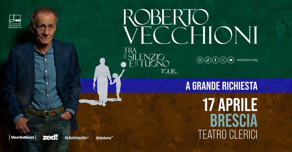 Roberto Vecchioni - Tra il Silenzio e il Tuono Tour