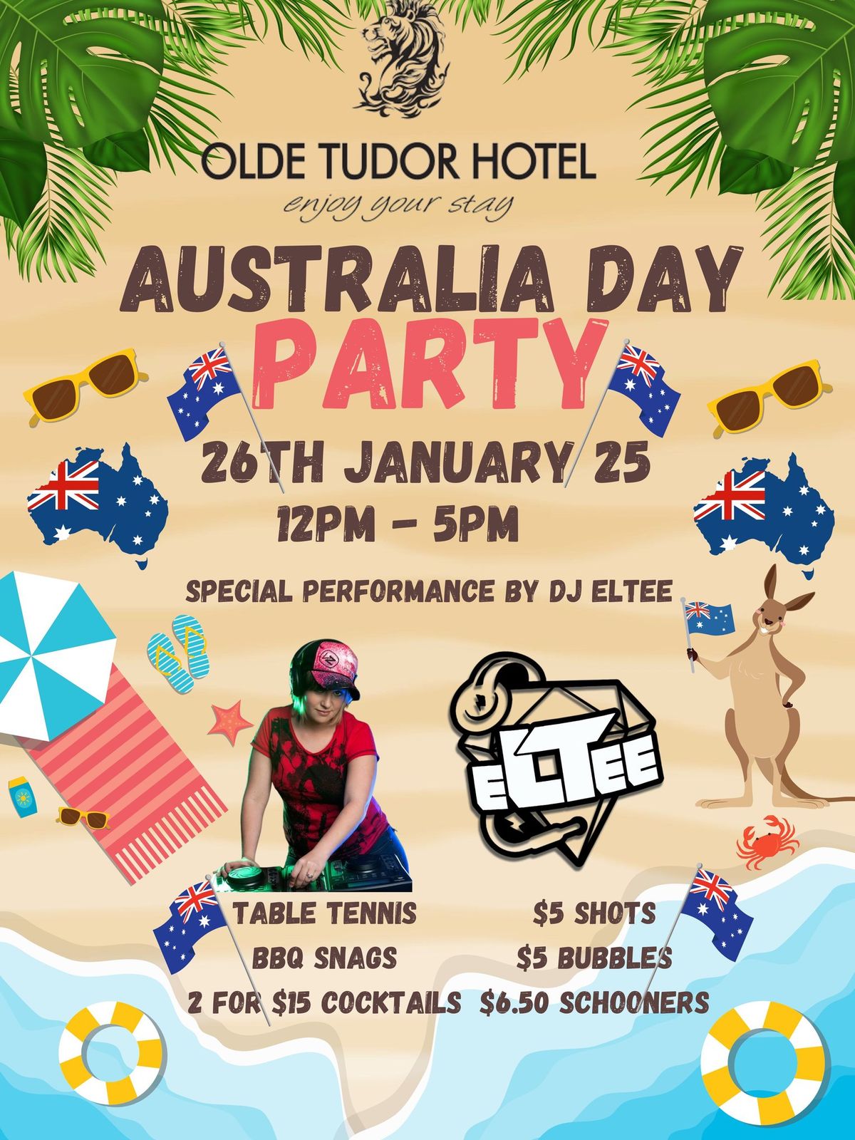 Australia Day Party ft eLTee