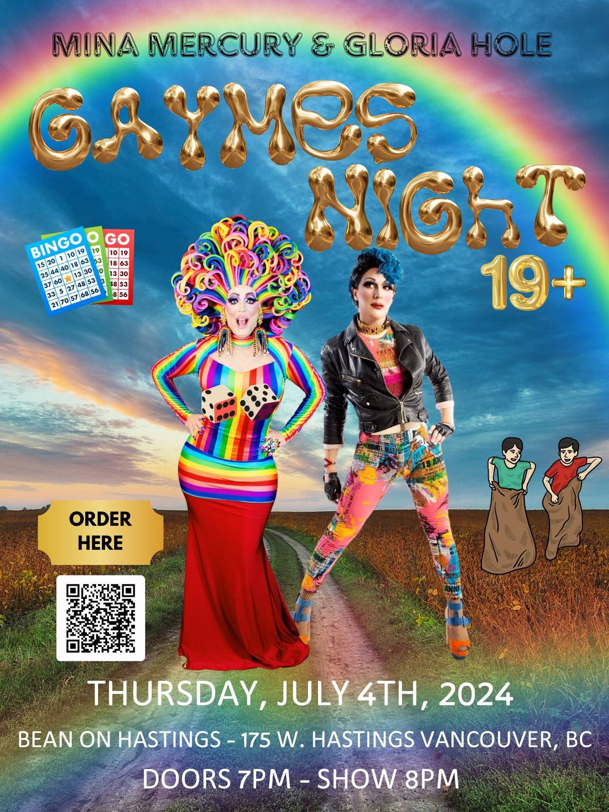 Drag Gaymes Night: Bingo, Trivia, Comedy & More!