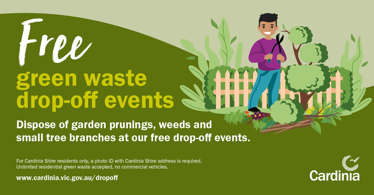 Green waste drop-off event