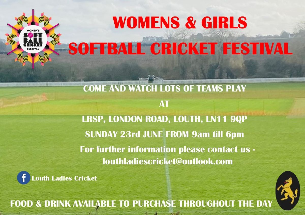 Women and girls softball cricket festival ?