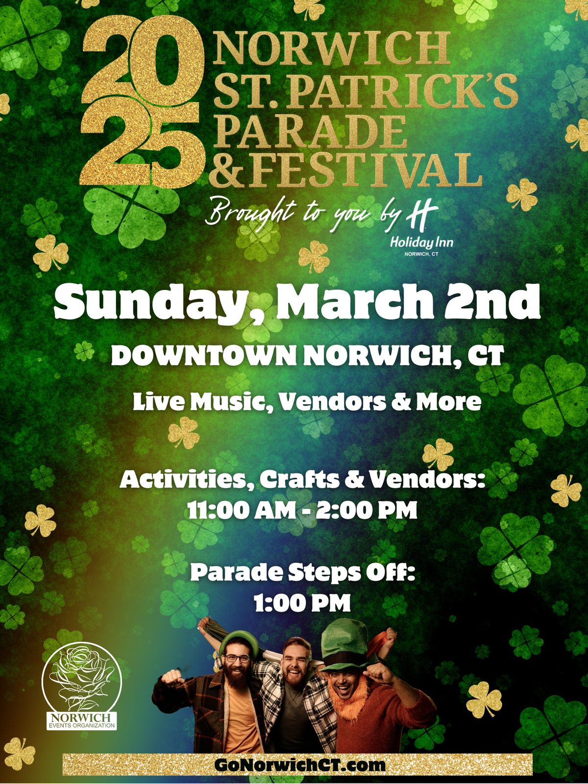 2025 Norwich Saint Patrick's Parade & Festival 