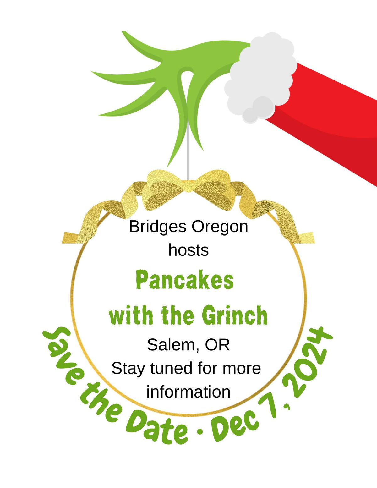 3rd Annual Pancakes with the Grinch