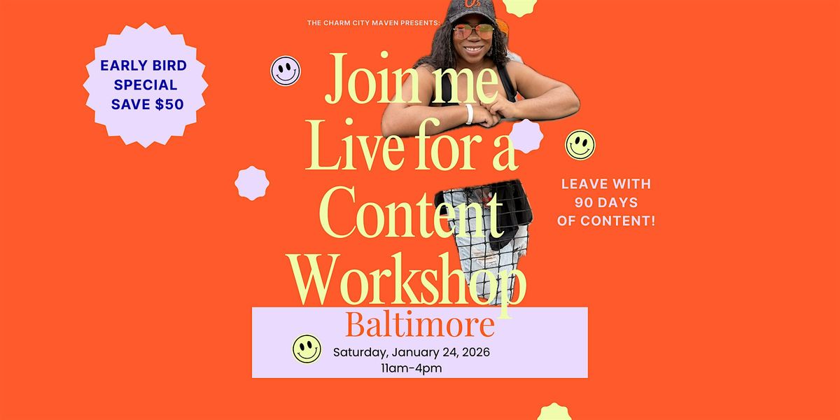 90 PIECES OF CONTENT IN ONE DAY! Content Marketing Workshop