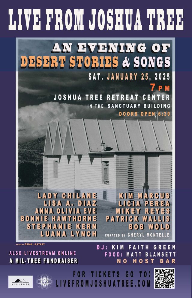 Live From Joshua Tree: AN EVENING OF DESERT STORIES & SONGS