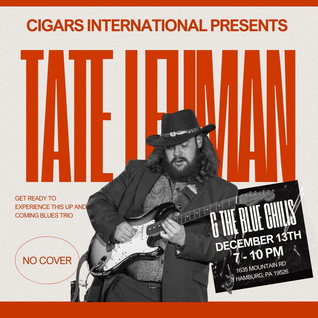 Tate Lehman & The Blue Chilis LIVE @ Cigars International Hamburg 