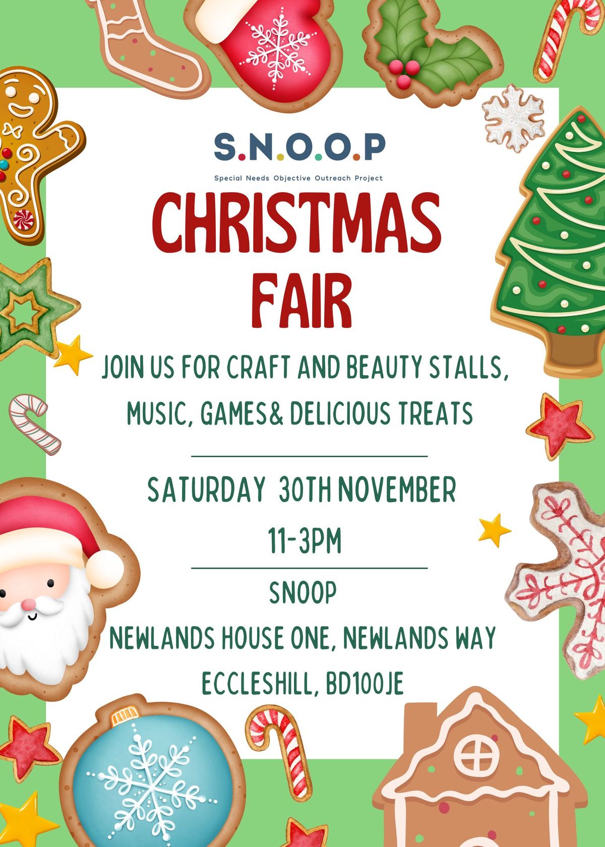 SNOOP Christmas Fair