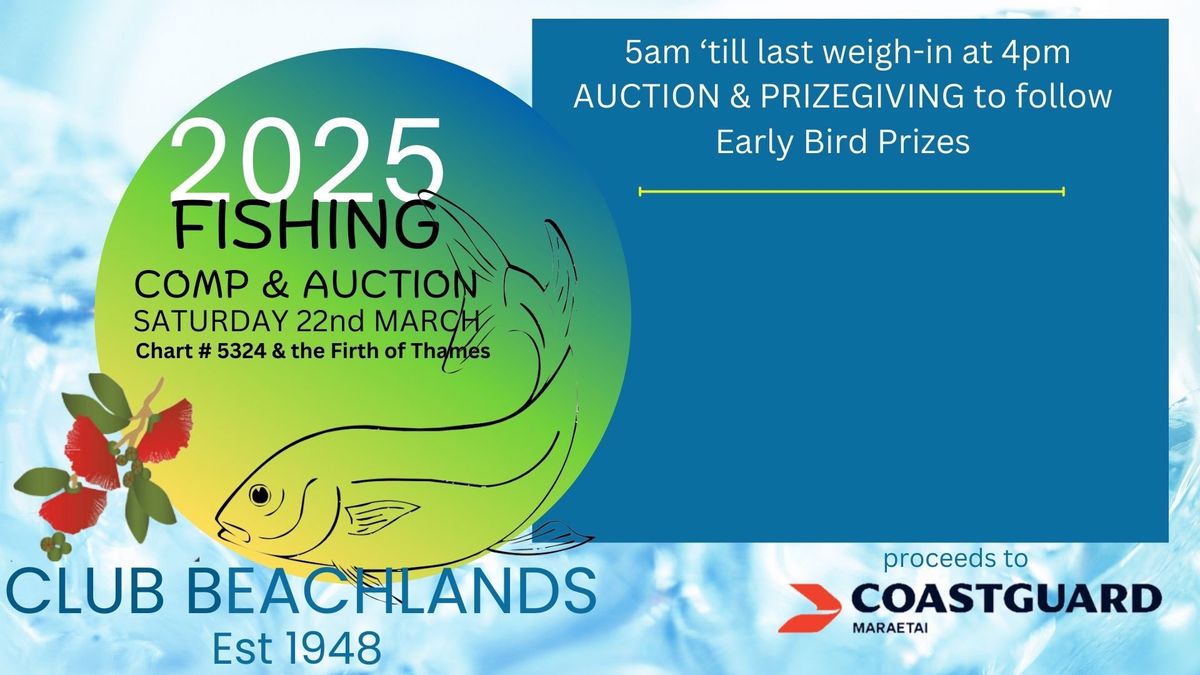 Fishing competition and auction 