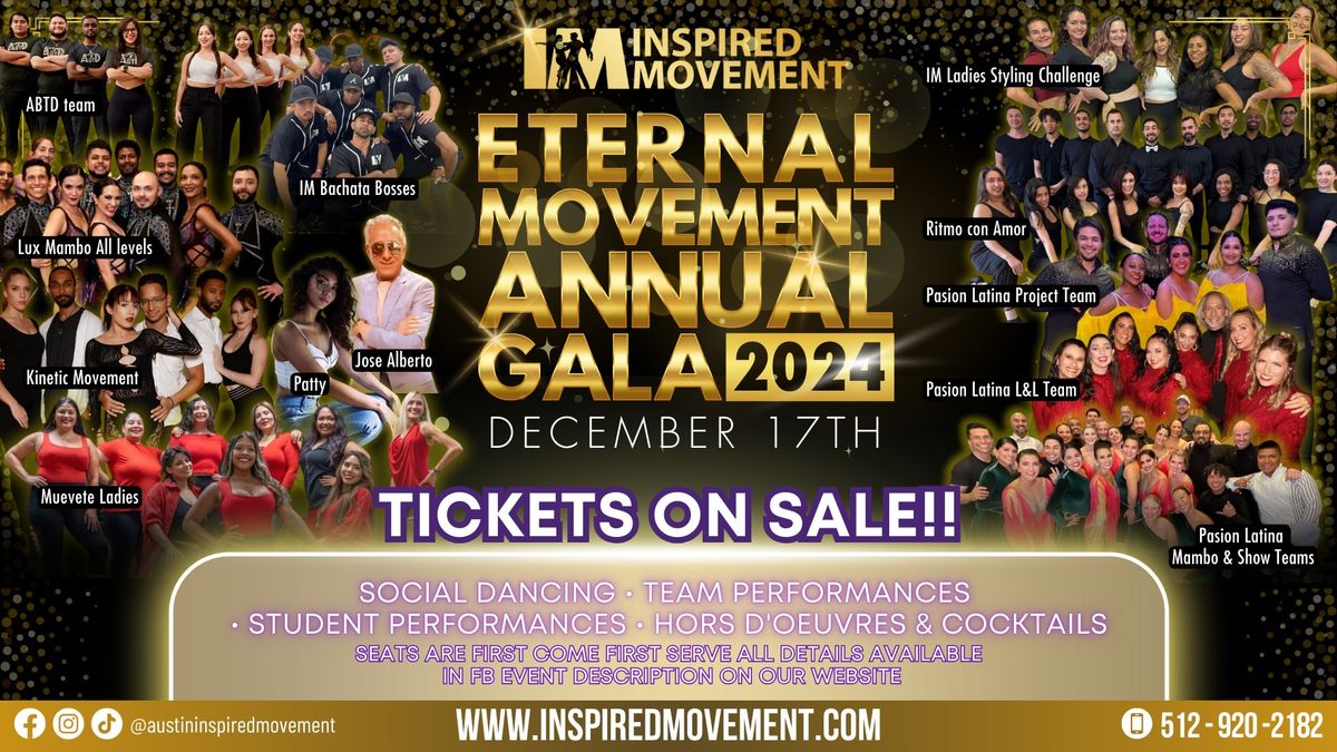 Inspired Movement Annual Gala \u2728Eternal Movement \u2728 