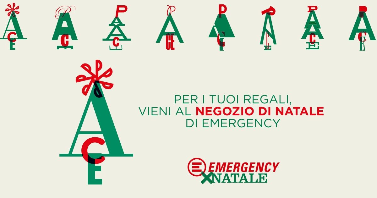 Negozio di Natale EMERGENCY a Bari