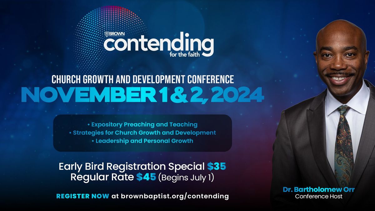 Contending for the Faith Conference 