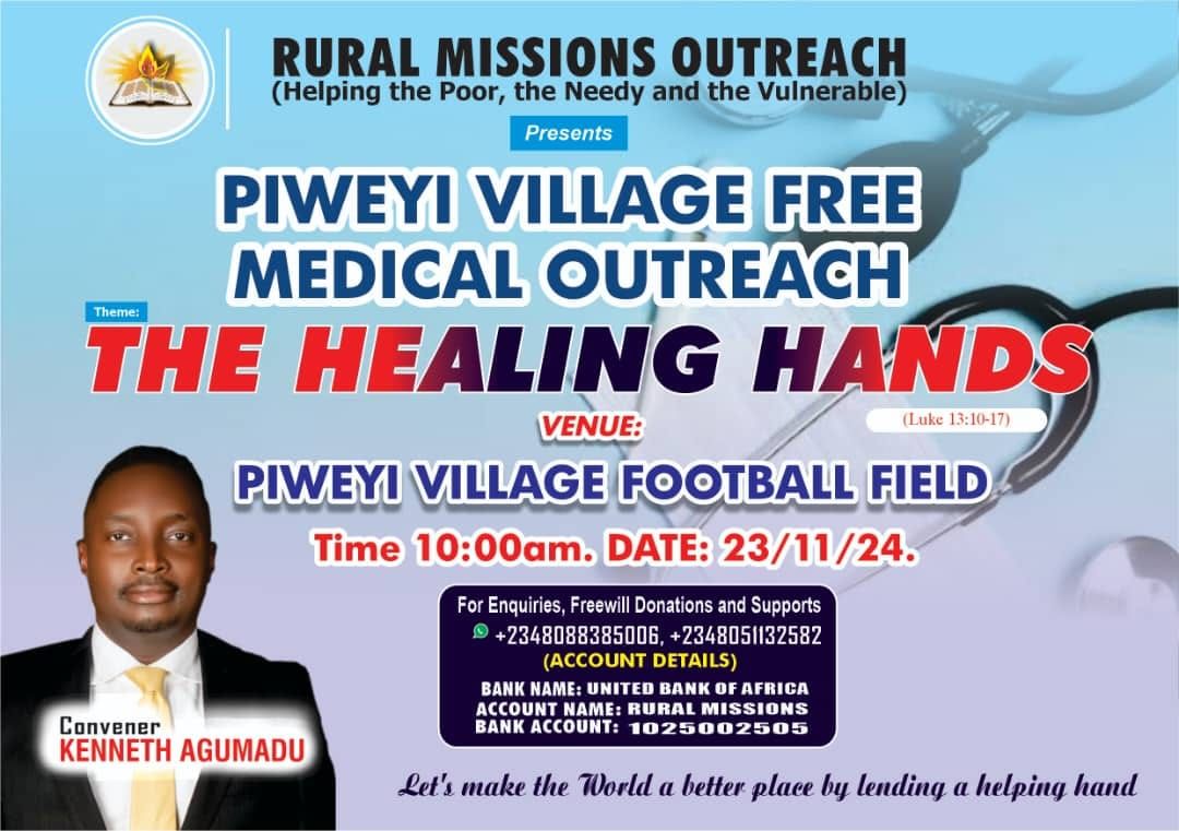 Free Medical Village Outreach in PIWEYI VILLAGE 