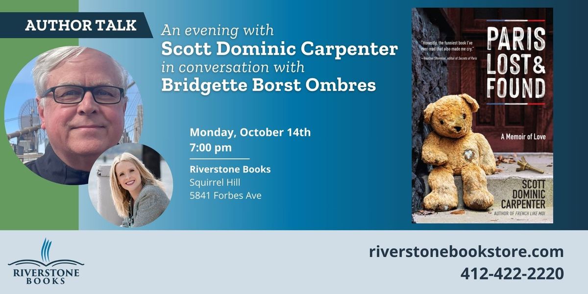 An Evening with Scott Dominic Carpenter in Conversation with Bridgette Borst Ombres