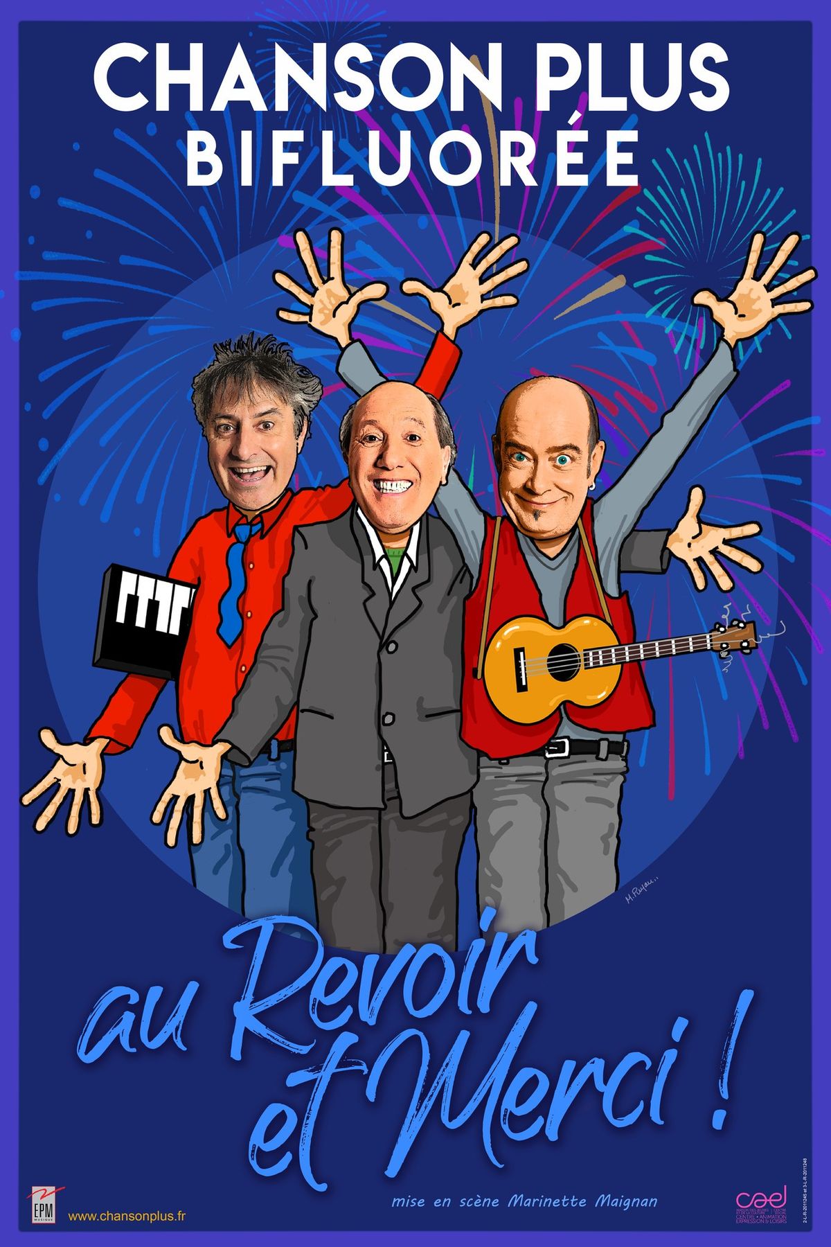 Spectacle chansons "Au revoir et merci !" 