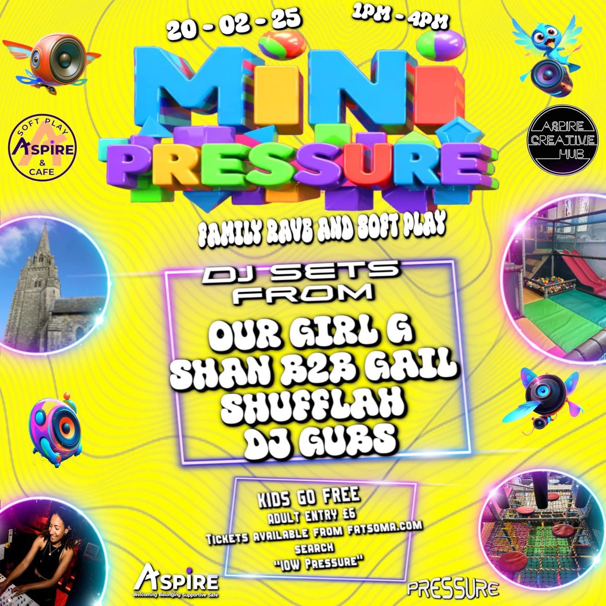 Mini Pressure - Family Friendly Rave & Soft Play 