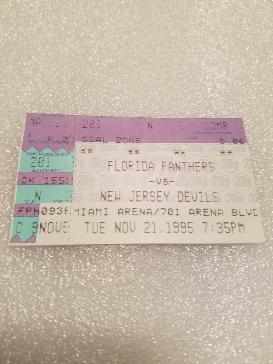 New Jersey Devils at Florida Panthers at Amerant Bank Arena