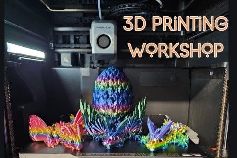3D Printing Workshop (School Holiday Workshop for ages 8-10 years)